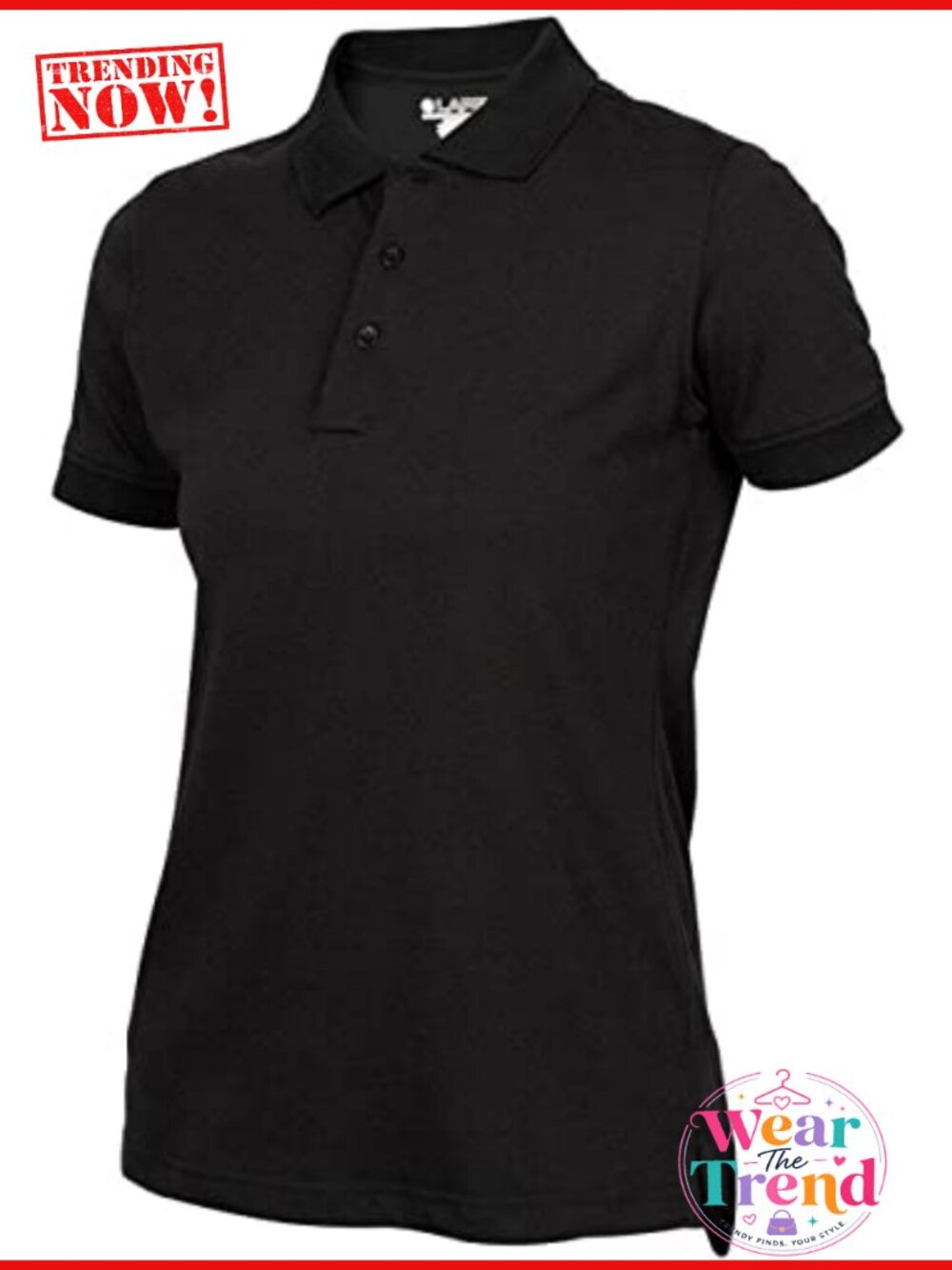 Women's Tactical Polo Short Sleeve Moisture Wicking Work Shirt